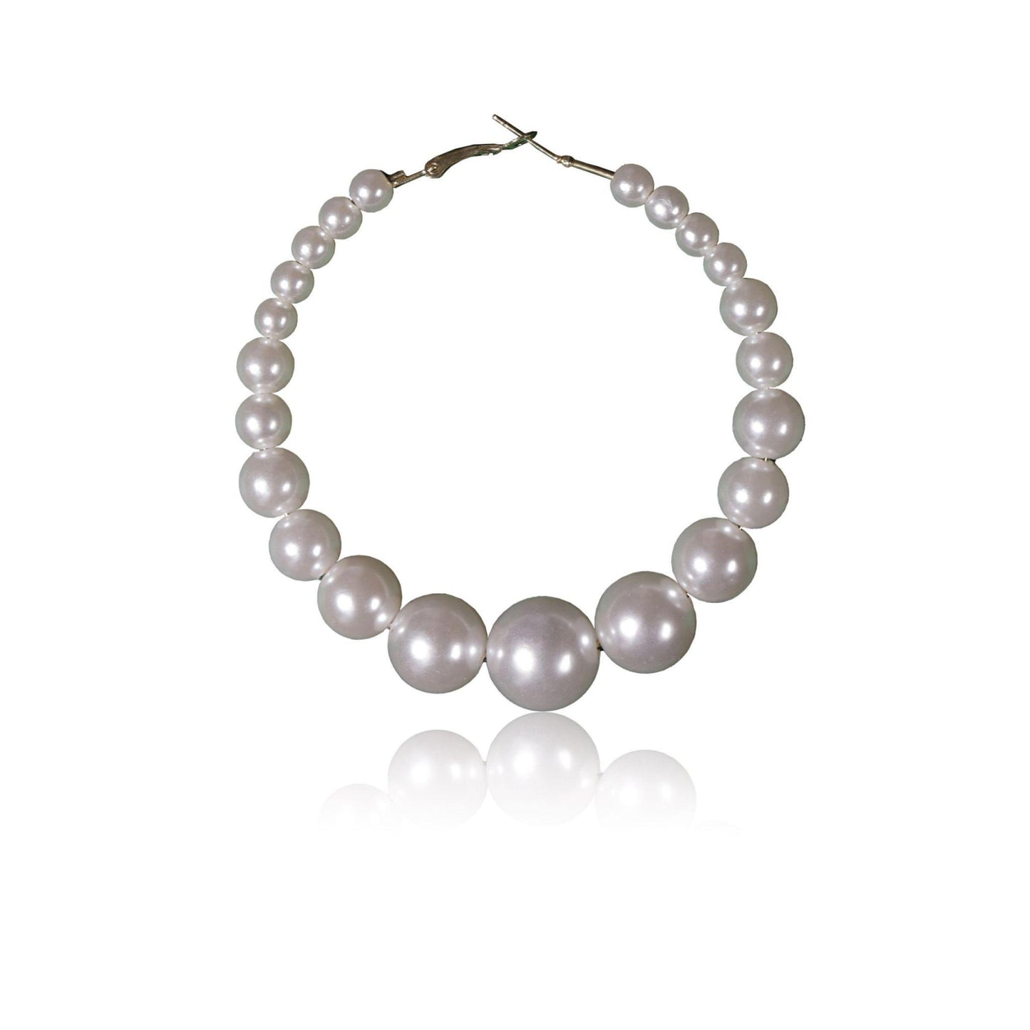 Pearl hoops