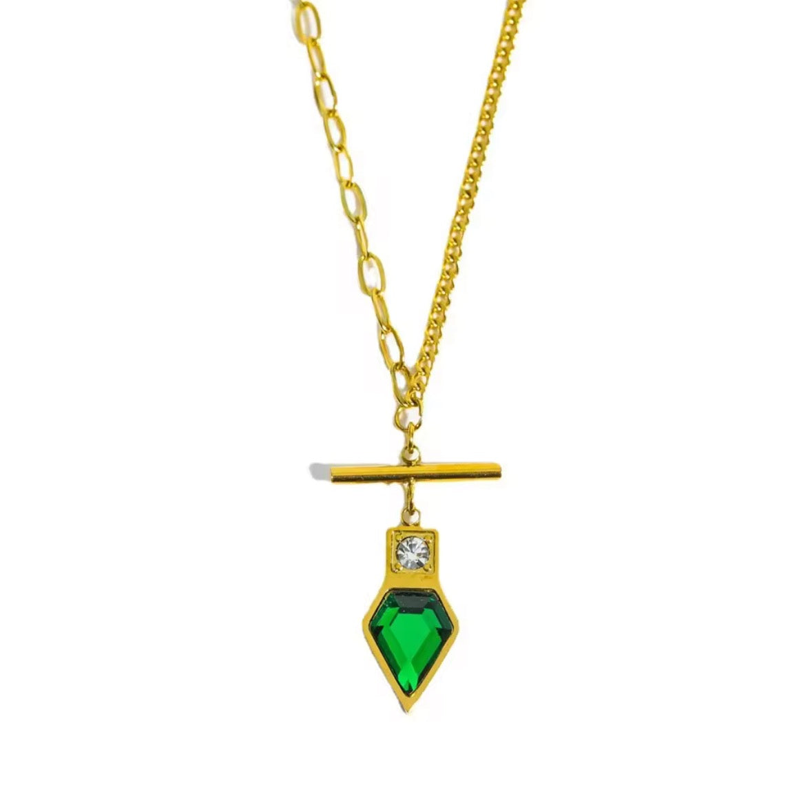 Heart of fire necklace