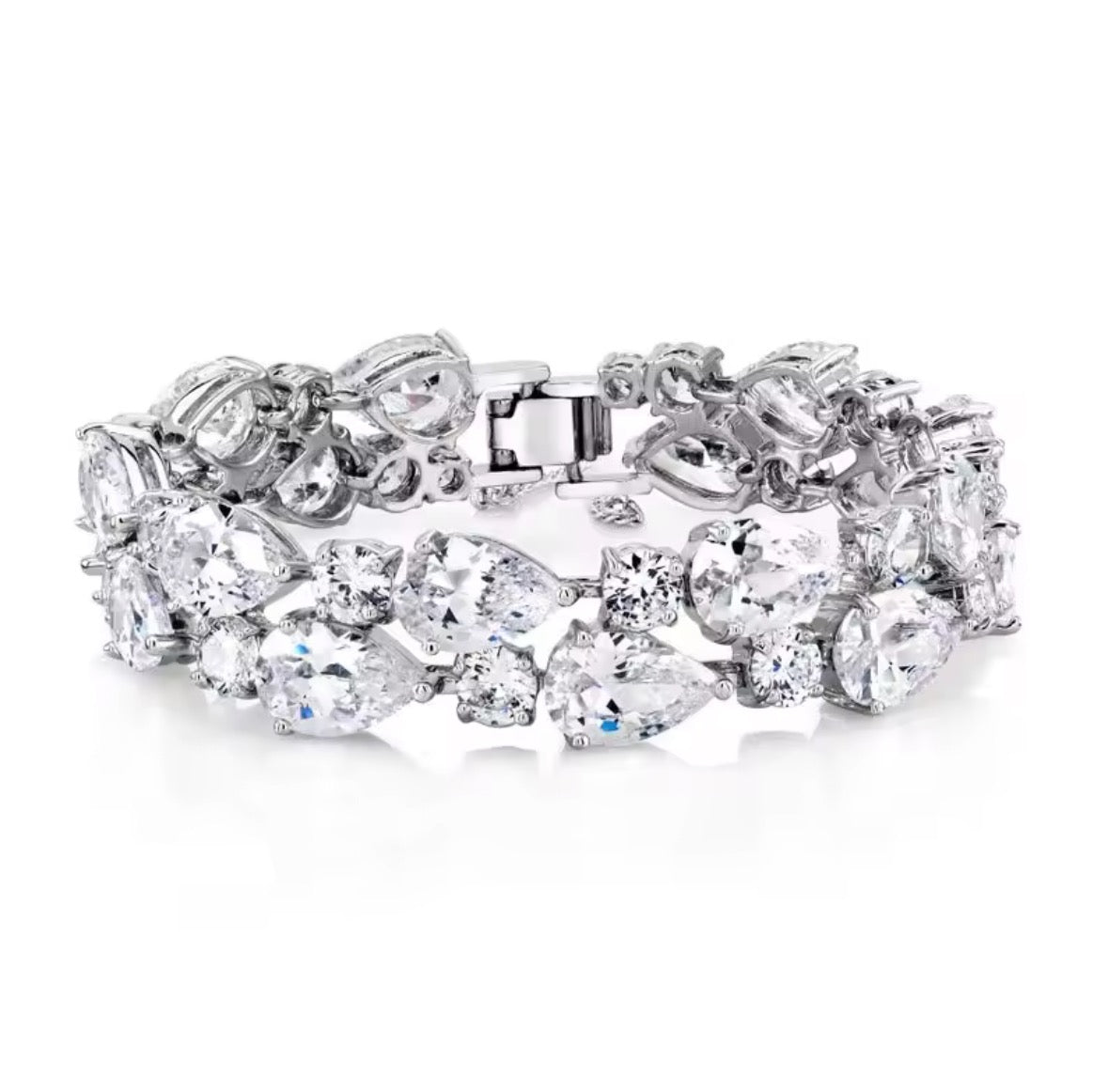 White Zircon bracelet