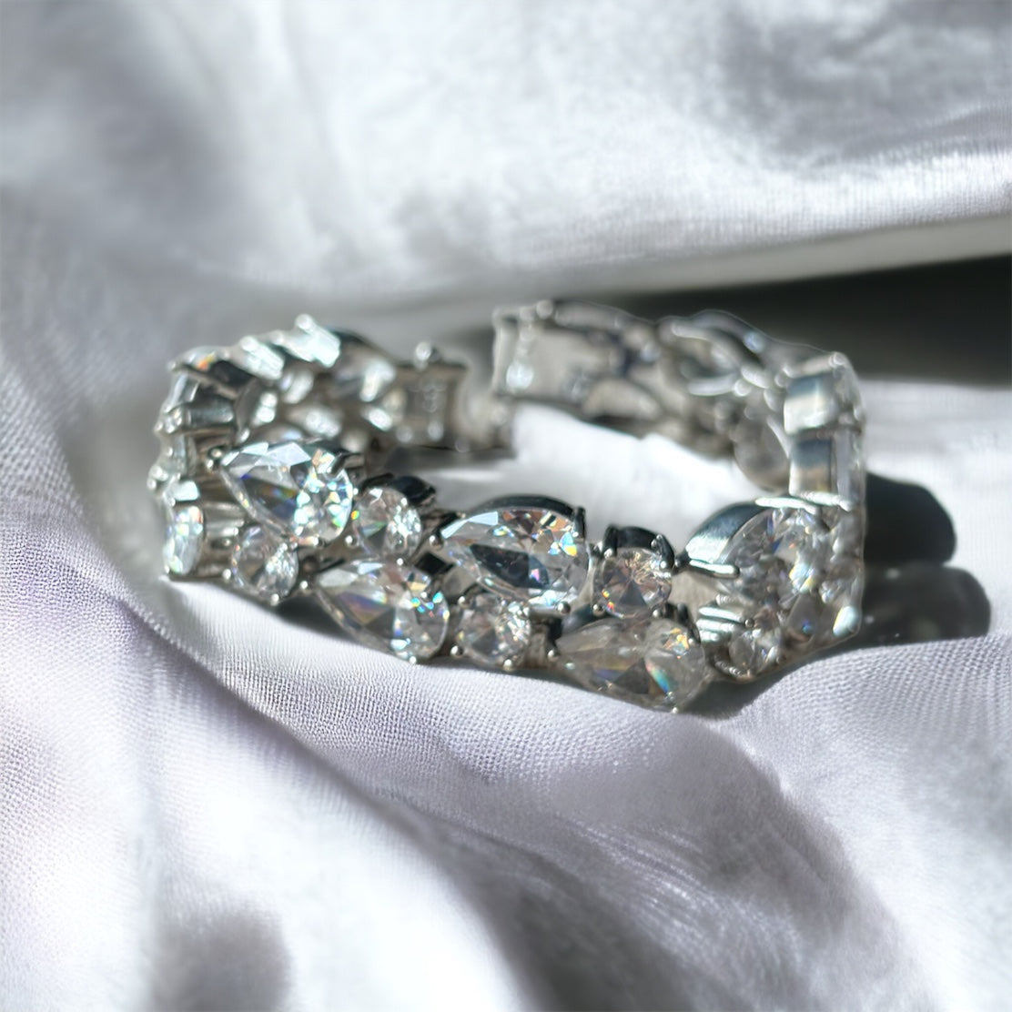 White Zircon bracelet