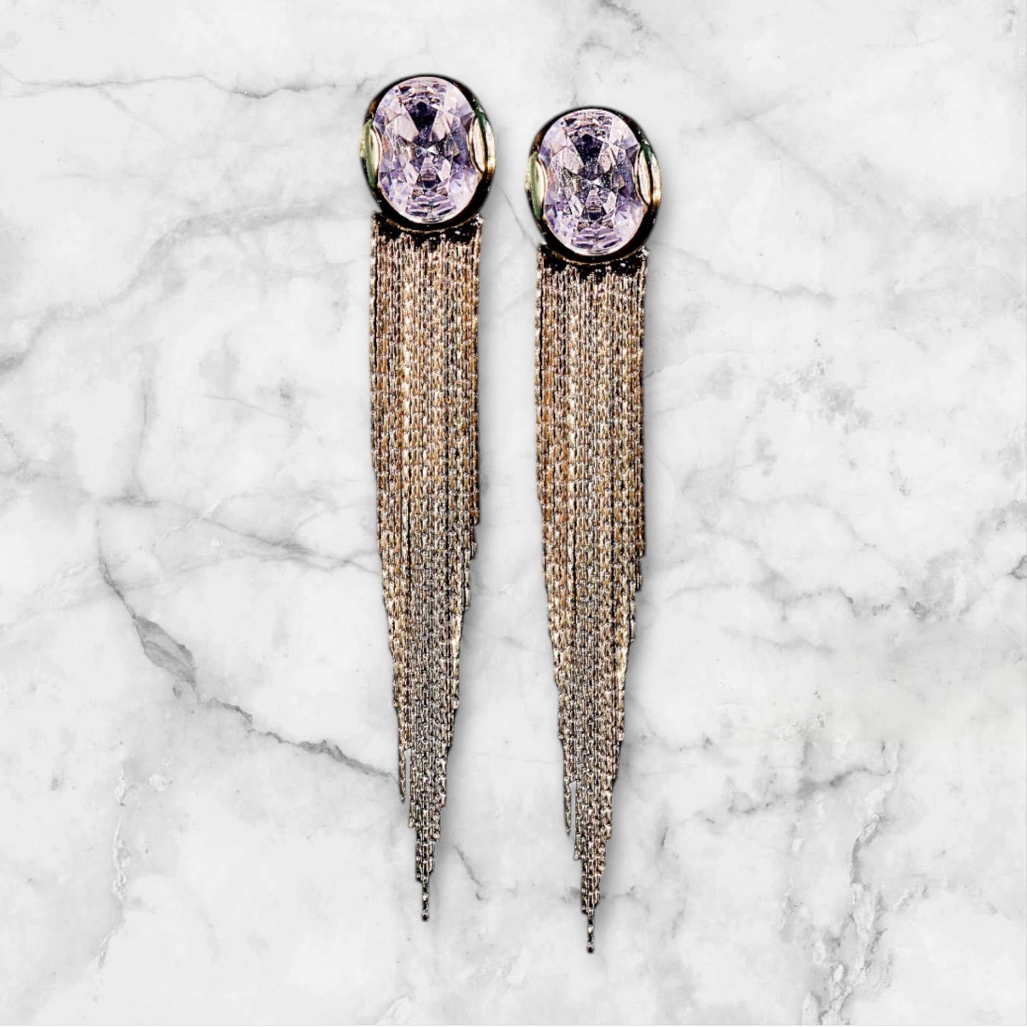 Tassels with big crystals