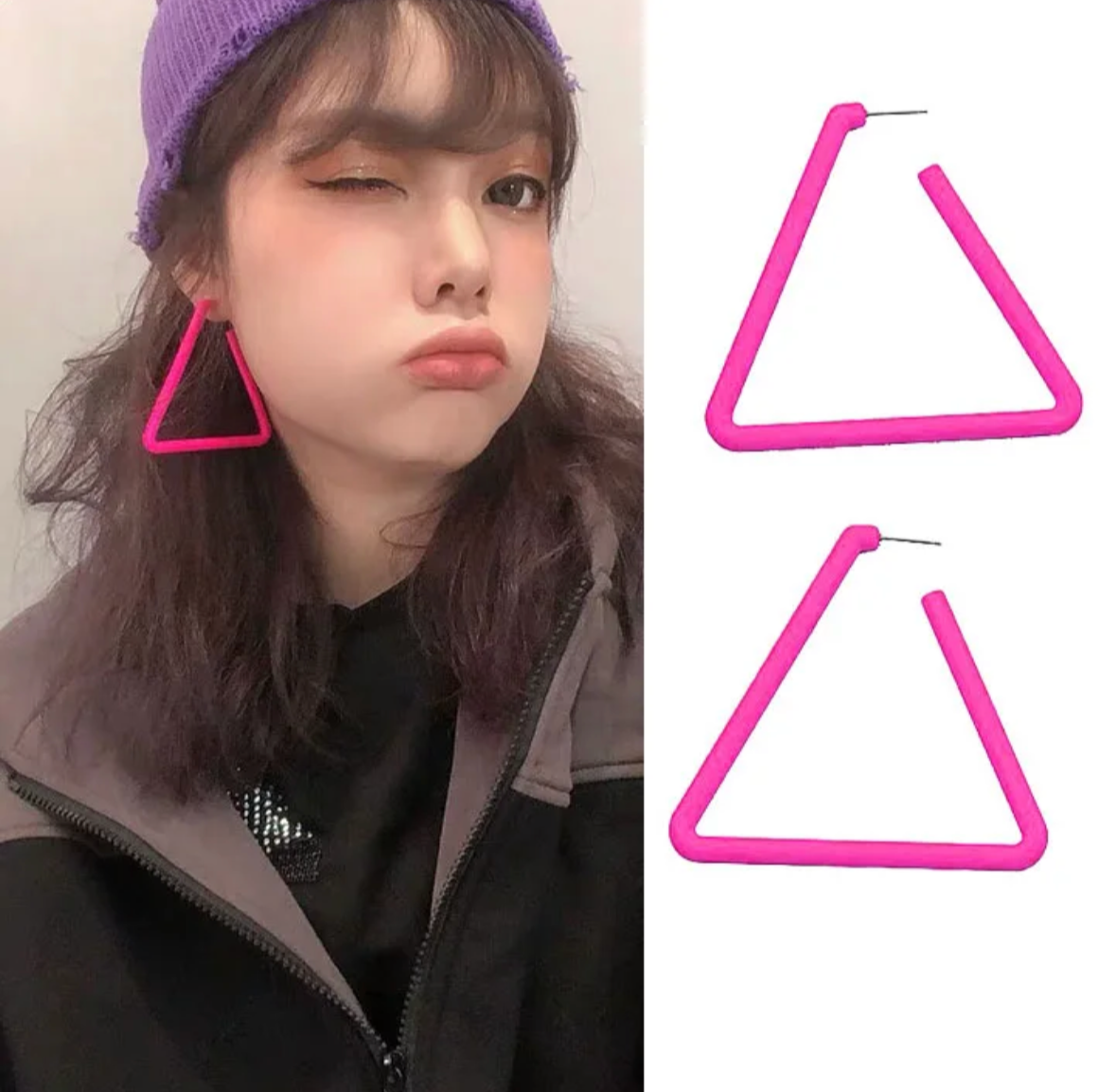 Triangle Earrings