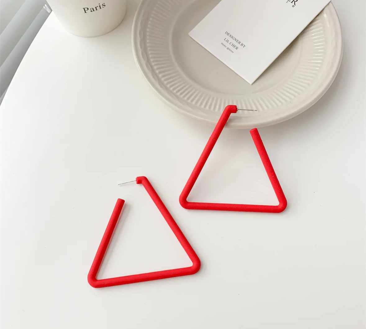 Triangle Earrings