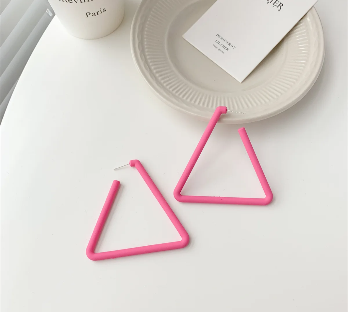 Triangle Earrings