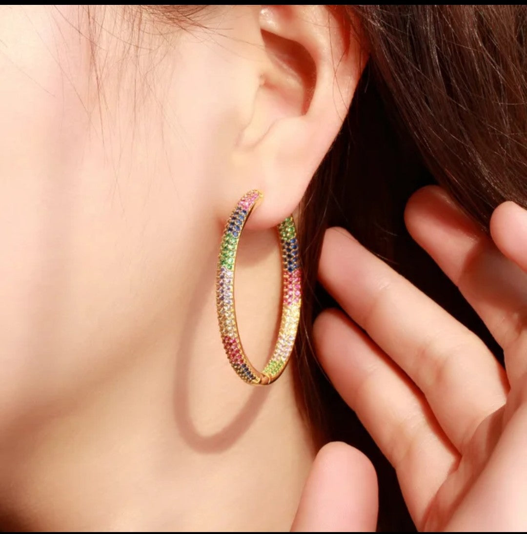 Shimmer Hoops