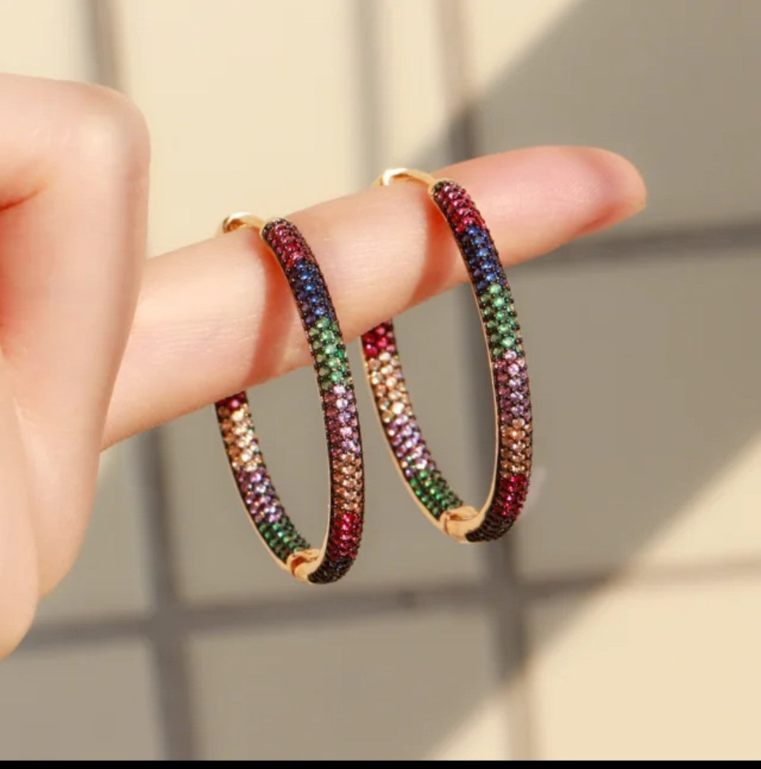 Shimmer Hoops