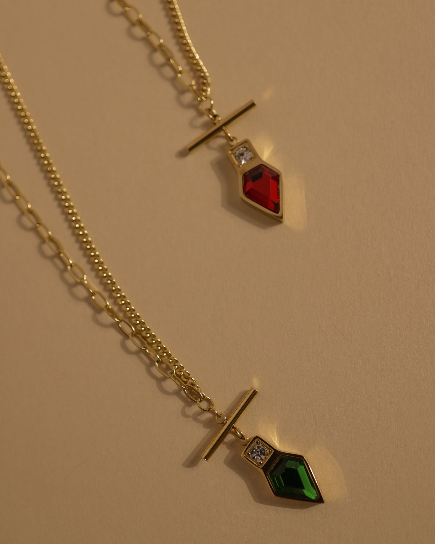 Heart of fire necklace