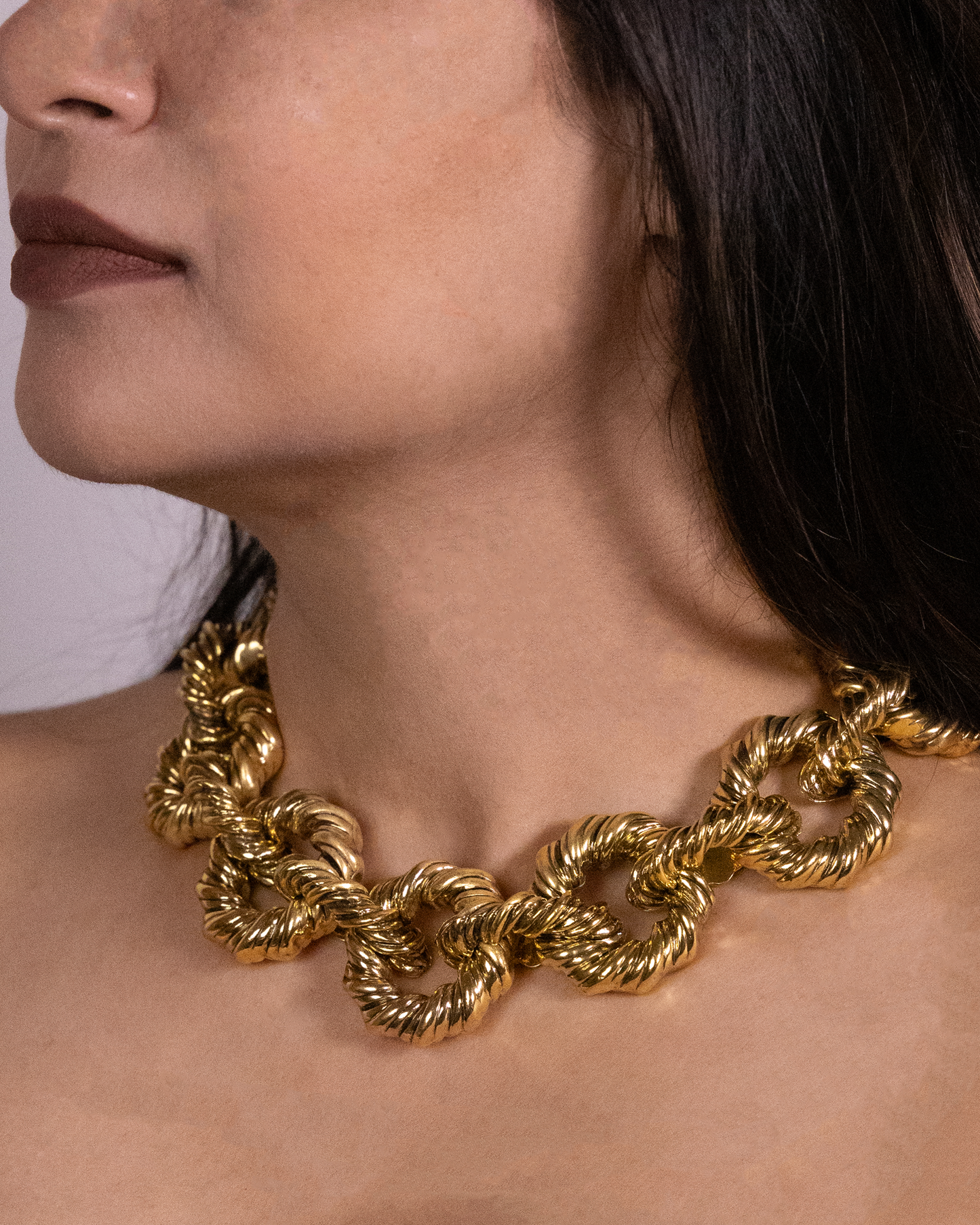 Chain link necklace